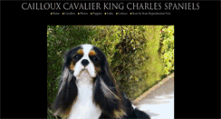 Desktop Screenshot of caillouxcavaliers.com